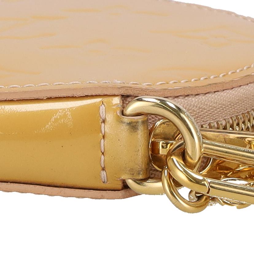 LOUIS VUITTON ルイヴィトン/ポルトモネ・シャポー/ヴェルニ・ローズフロランタン/M91416 //SP4***/ABランク/25