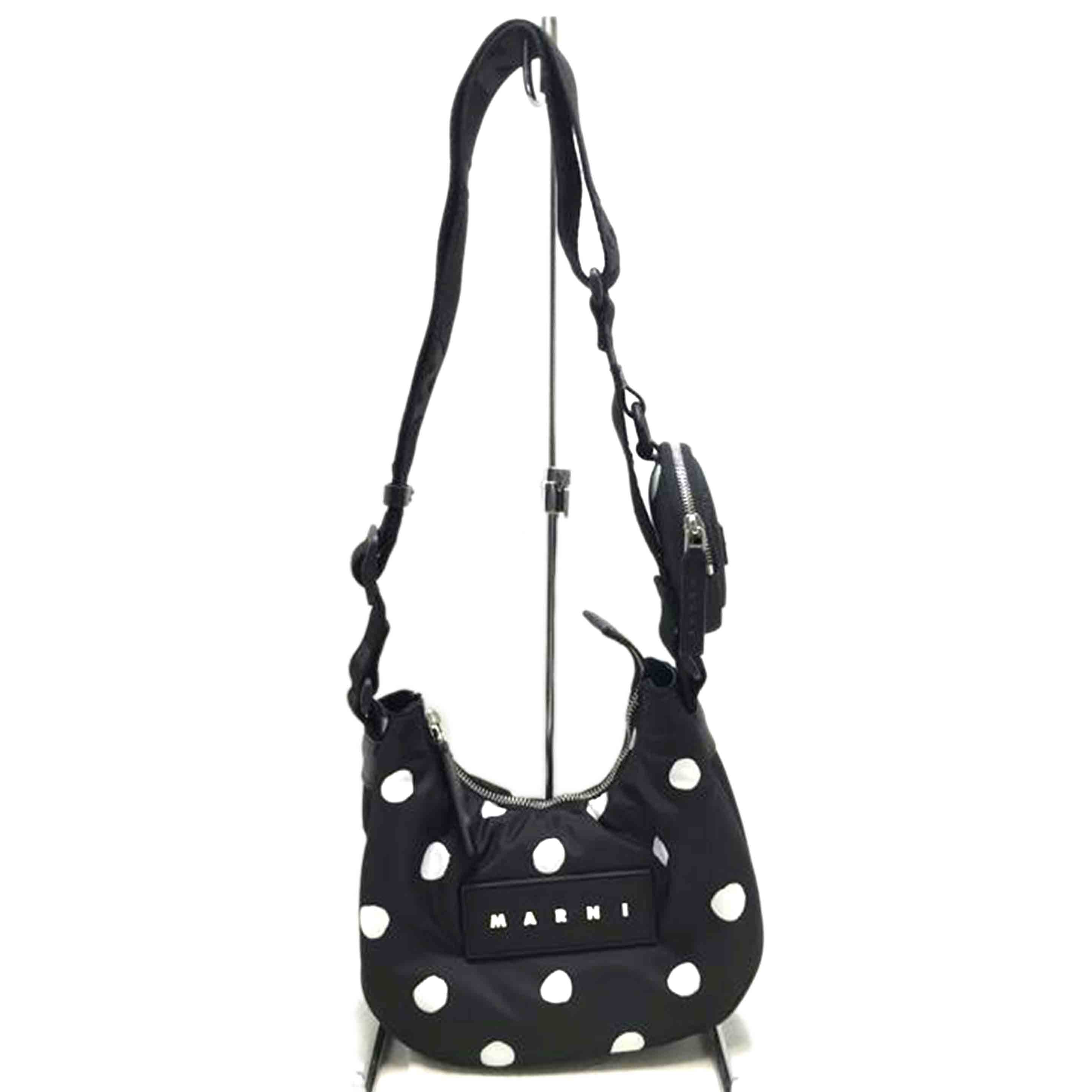 MARNI マルニ/ホーボー水玉ショルダーバッグ/QSBMQ0072U7 P6263//ABランク/51