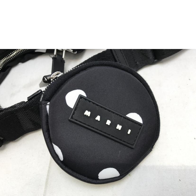 MARNI マルニ/ホーボー水玉ショルダーバッグ/QSBMQ0072U7 P6263//ABランク/51