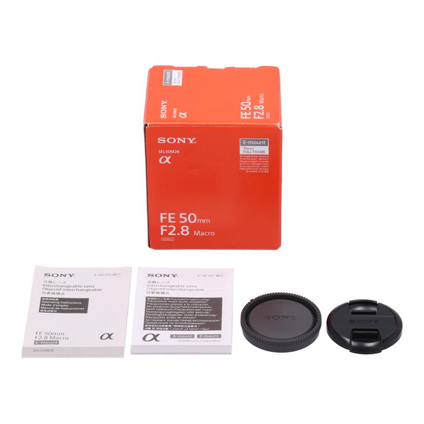 SONY ソニー /交換レンズ/50mm/SEL50M28//S011835342C/Aランク/69