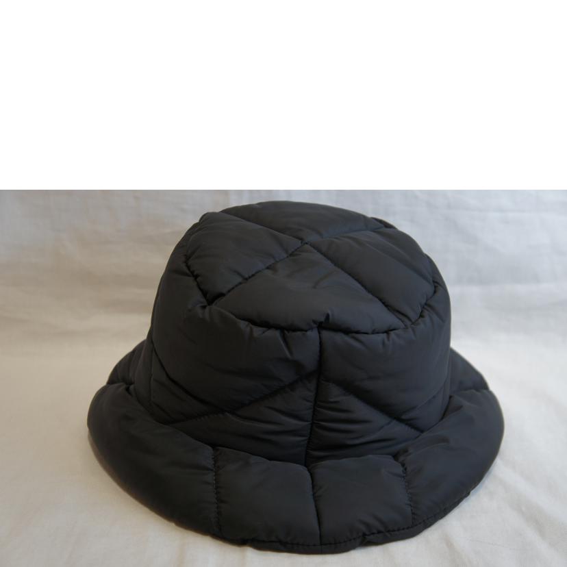 PRADA プラダ/Re-Nyronナイロンキルティングバケットハットブラック/2HC252//SAランク/92