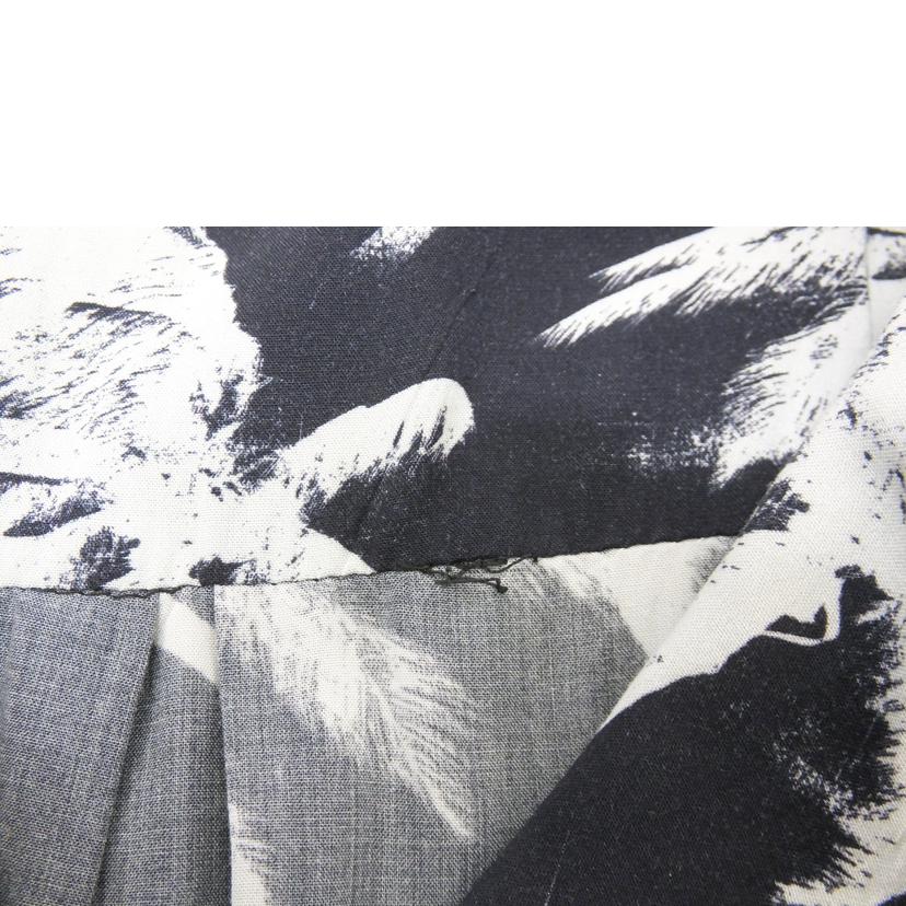 DOUBLE RAINBOUU/長袖アロハ/ブラック//ABランク/88