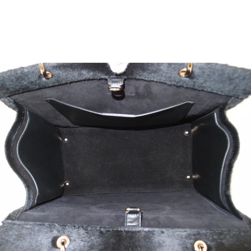 Ferragamo フェラガモ/ガンチーニハラコ2wayトート/ブラック/21 H237//SAランク/69