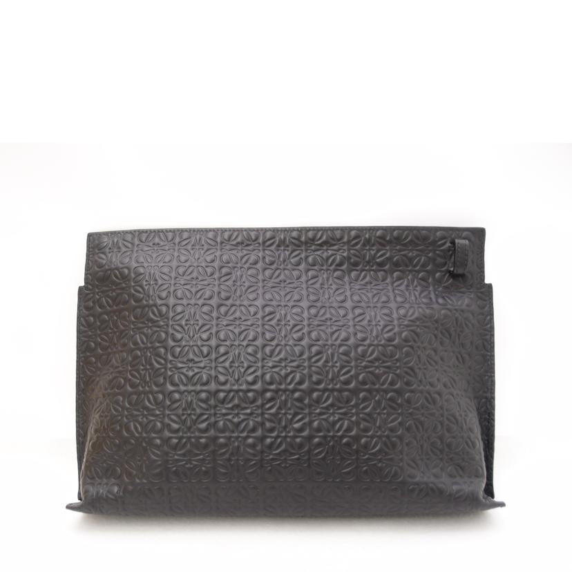 LOEWE/アナグラムTポーチ/ブラック//521***/SAランク/69