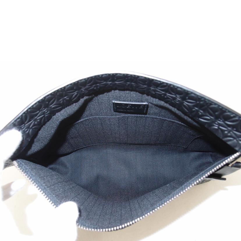 LOEWE/アナグラムTポーチ/ブラック//521***/SAランク/69