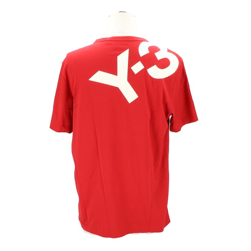 Y-3×adidas ワイスリー/Y-3/バッグロゴコットンTシャツ/レッド//Bランク/06