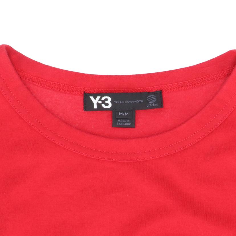 Y-3×adidas ワイスリー/Y-3/バッグロゴコットンTシャツ/レッド//Bランク/06