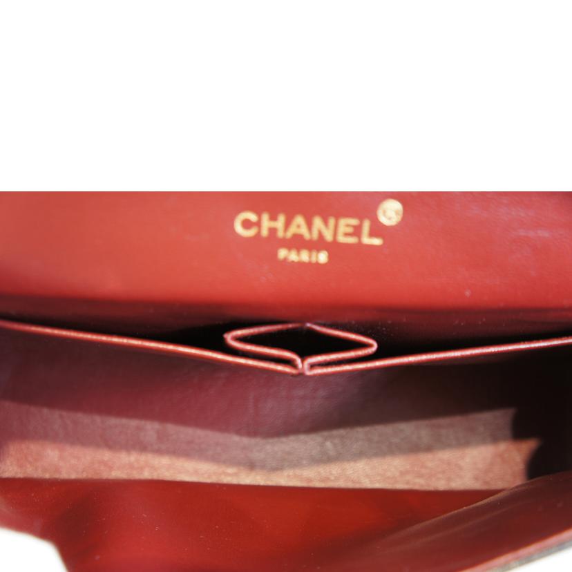 CHANEL シャネル/ラムスキンマトラッセWフラップチェーンショルダー//869****/Aランク/92