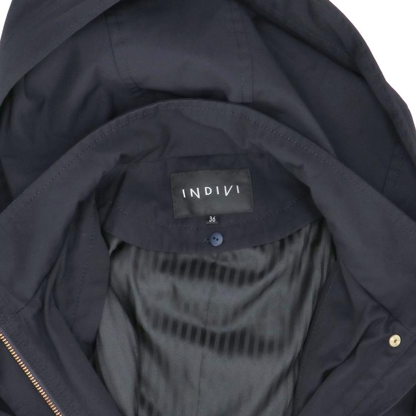 INDIVI インディヴィ/インナー付きモッズコート/ブラック//Aランク/18