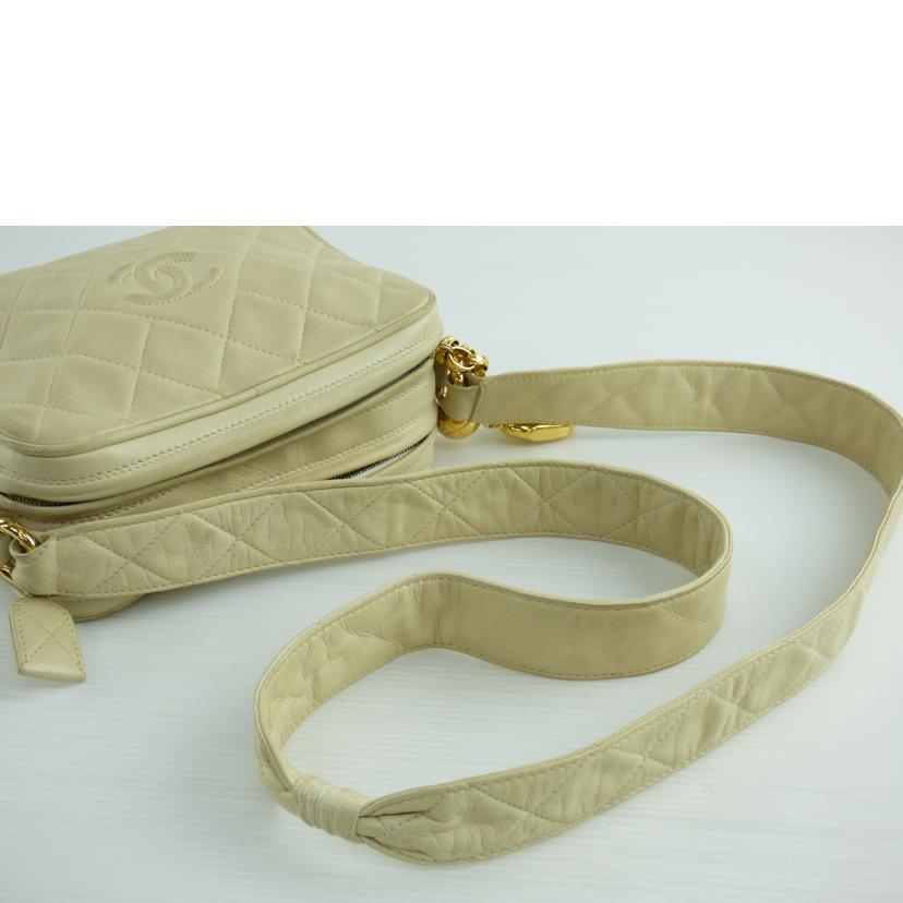 CHANEL シャネル/ラムスキンマトラッセ ショルダー//266****/Bランク/64