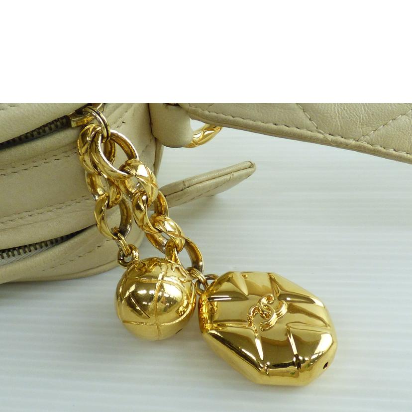 CHANEL シャネル/ラムスキンマトラッセ ショルダー//266****/Bランク/64