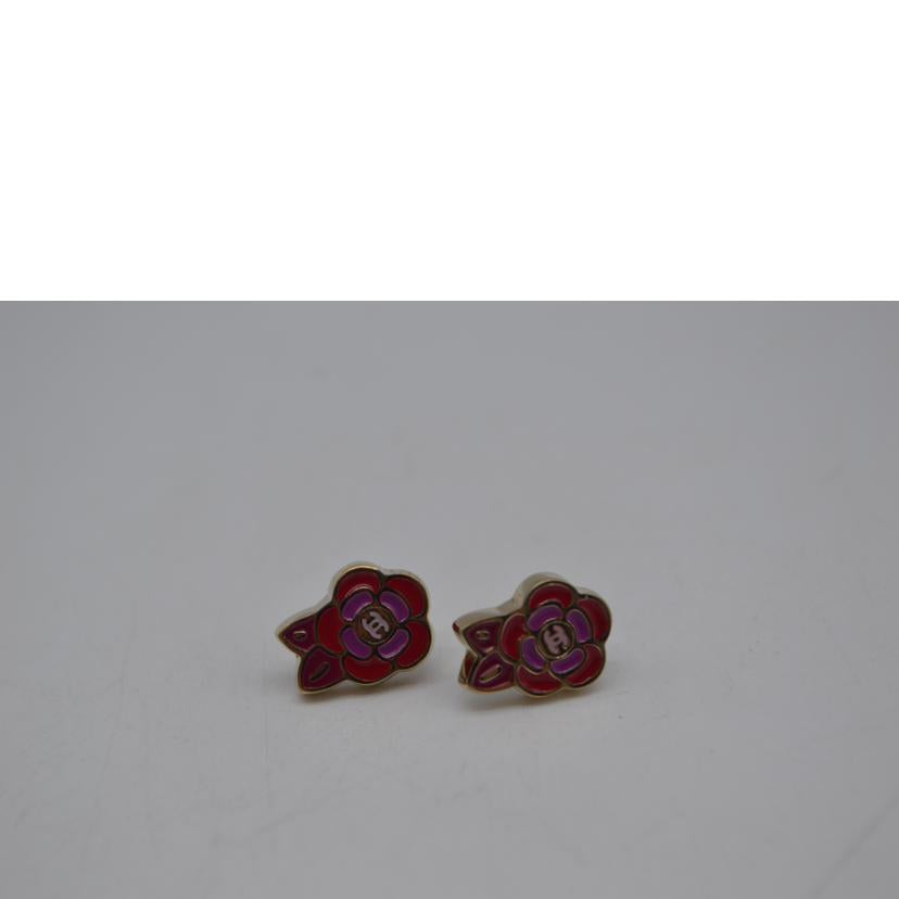 CHANEL シャネル/カメリアココマークピアス/ローズルージュ/05P//ABランク/89