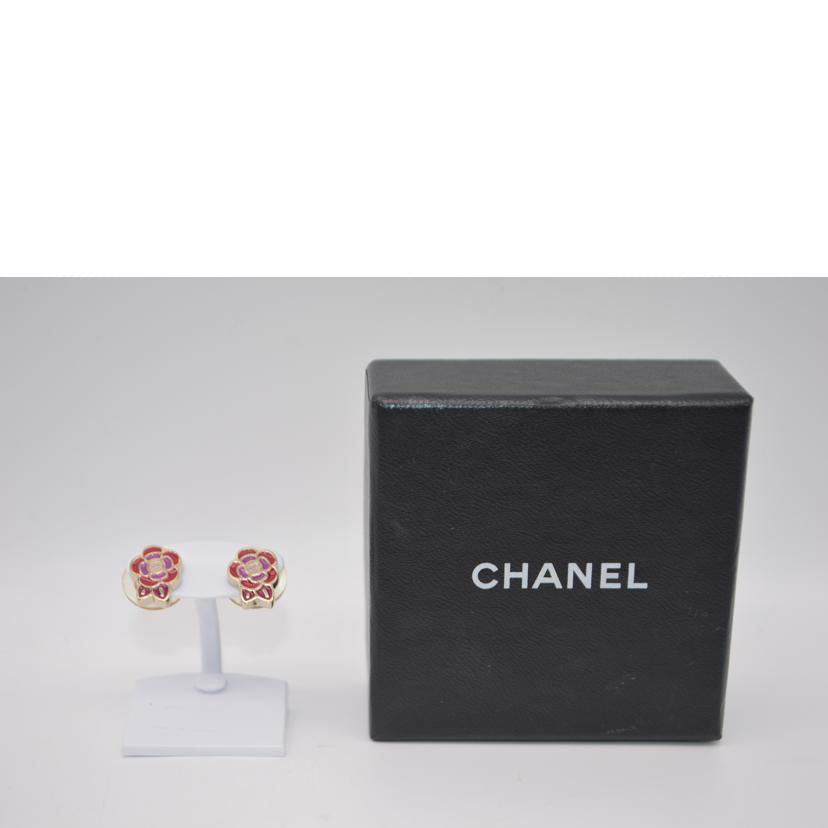 CHANEL シャネル/カメリアココマークピアス/ローズルージュ/05P//ABランク/89