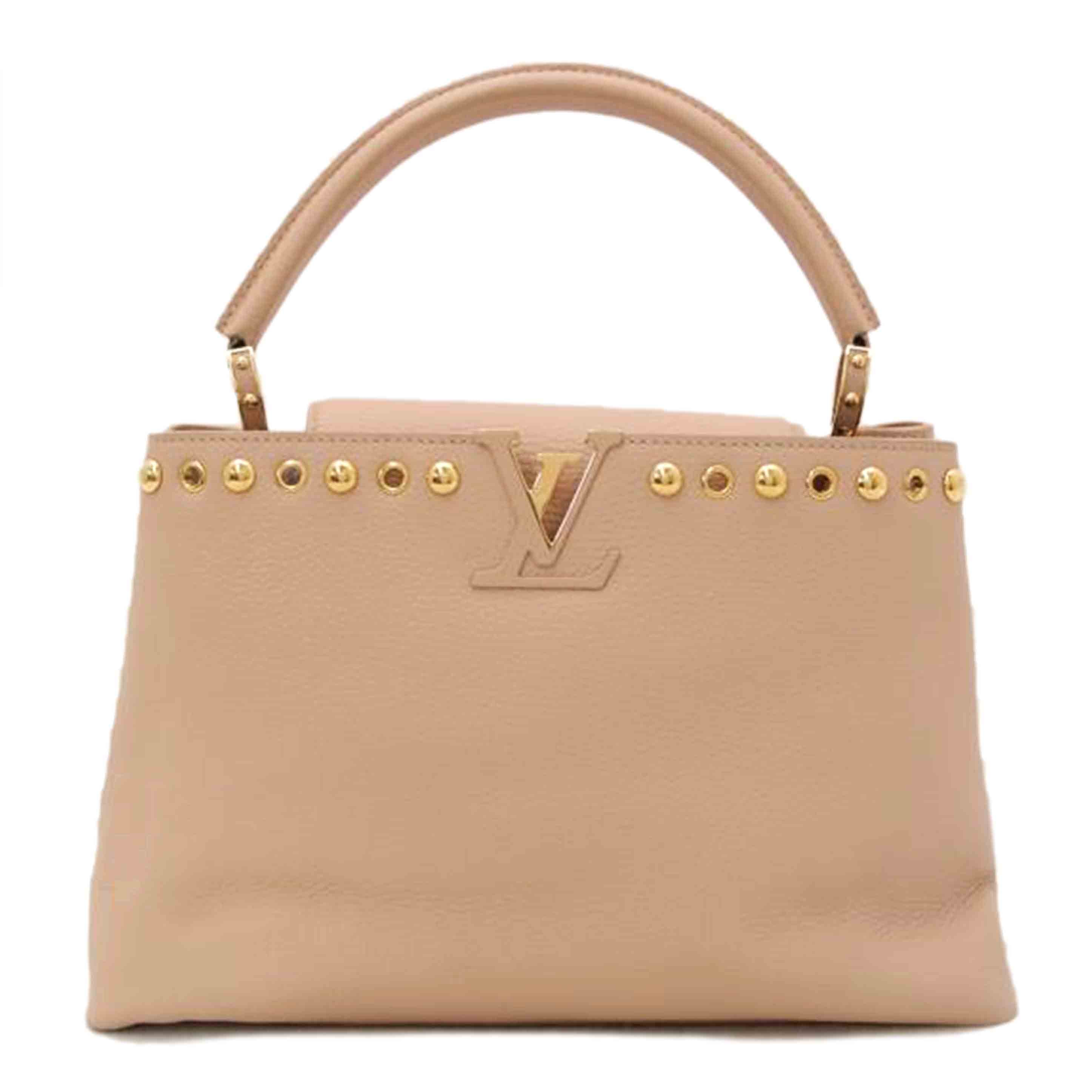 LOUIS VUITTON/カプシーヌMM/ベージュ系/-//SP4***/ABランク/69