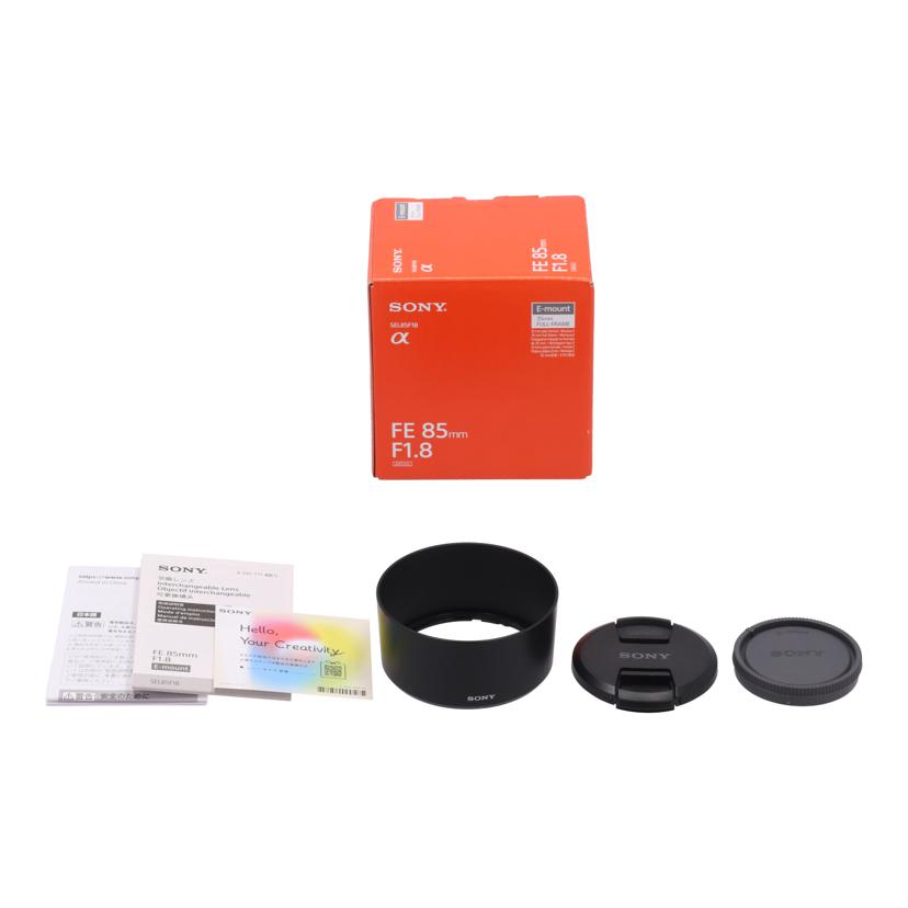 SONY ソニー/交換レンズ/85mm/SEL85F18//3190348/ABランク/20