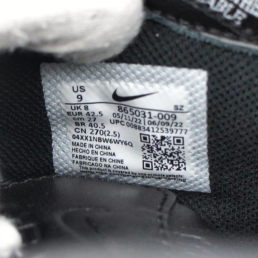 NIKE ナイキ/NIKE AIR MAX GOADOME BLACK/865031-009//ABランク/78