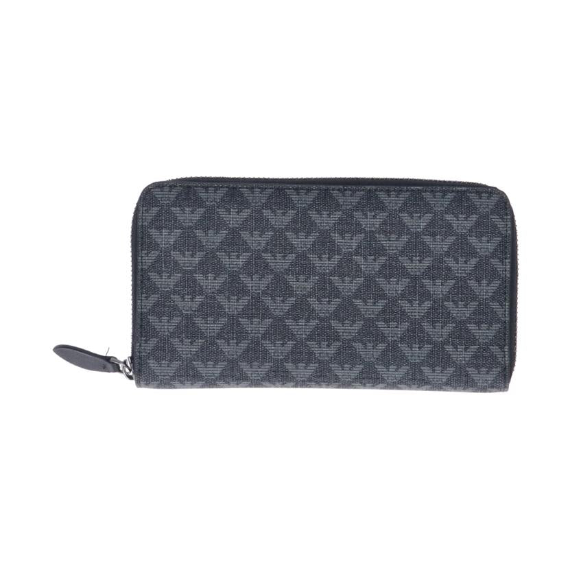 EMPORIO ARMANI エンポリオアルマーニ/ARMANIラウンドファスナー長財布/Y4R063//SAランク/75