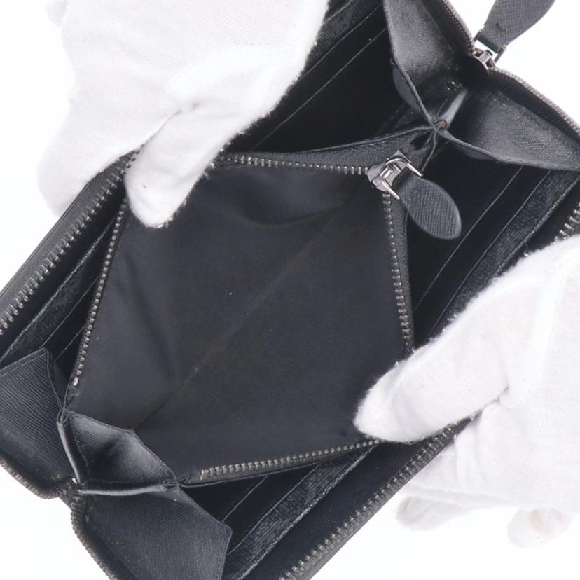 EMPORIO ARMANI エンポリオアルマーニ/ARMANIラウンドファスナー長財布/Y4R063//SAランク/75