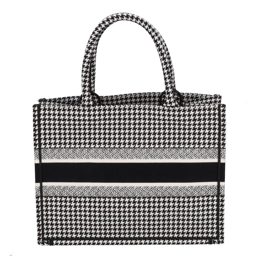 ChristianDior クリスチャンディオール/ブックトート/ミディアム/ハウンドトゥースエンブリダリー/M1296ZRPI-M081//50-*******/Aランク/09