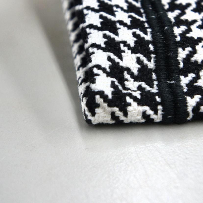 ChristianDior クリスチャンディオール/ブックトート/ミディアム/ハウンドトゥースエンブリダリー/M1296ZRPI-M081//50-*******/Aランク/09