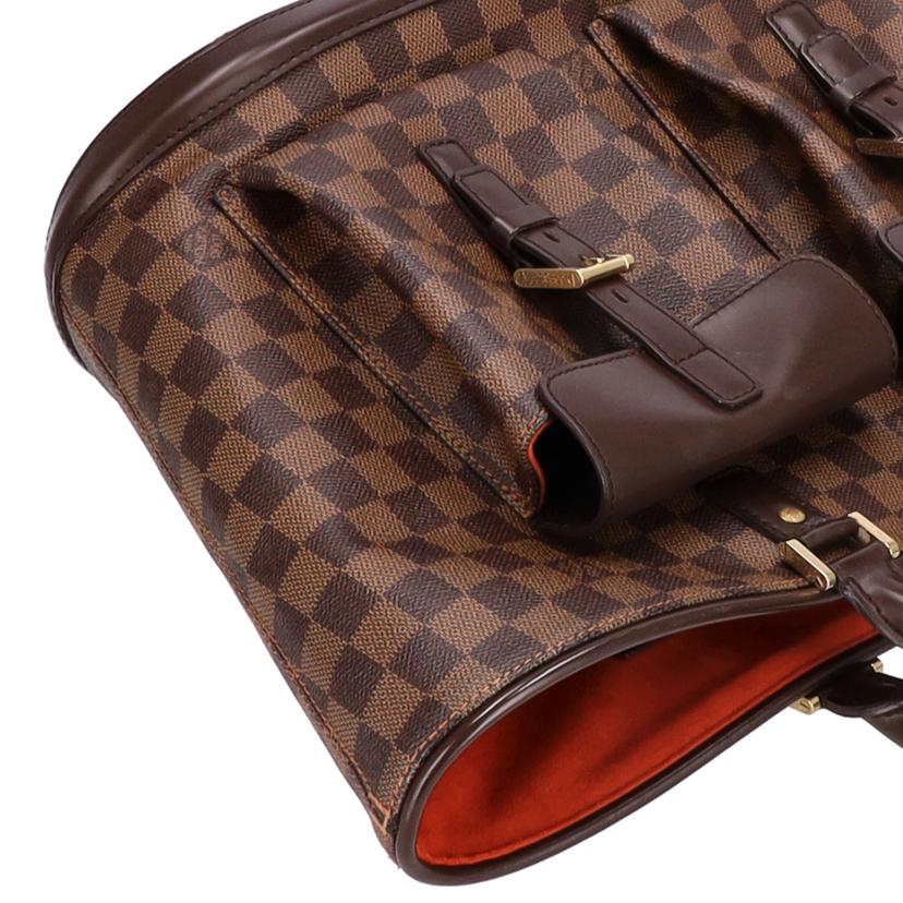 LOUIS VUITTON ルイ・ヴィトン/マノスクGM/ダミエ/エベヌ/N51120//BA0***/Aランク/09