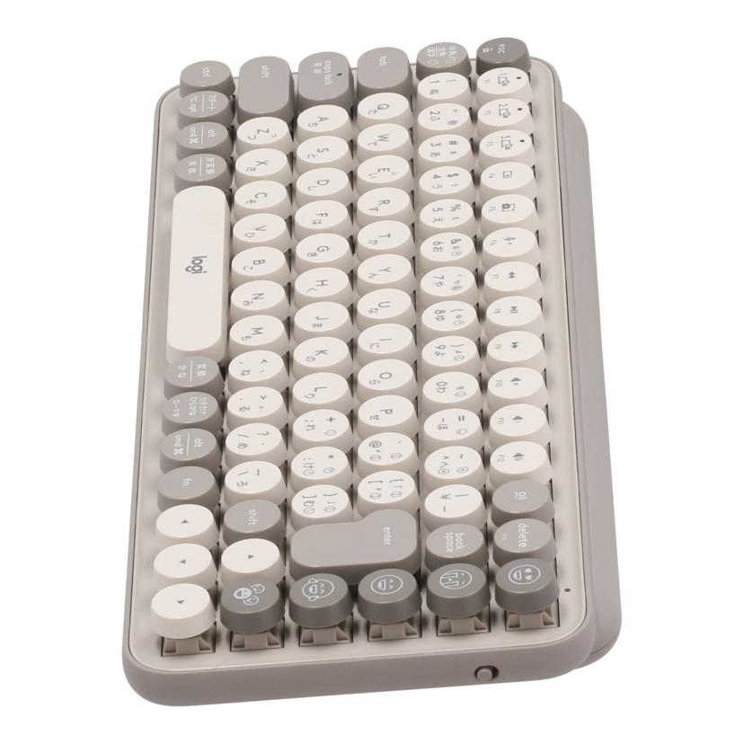Logicool ロジクール /ワイヤレスキーボード/POP KEYS/K730GY 茶軸//2409GT030SE8/Bランク/62