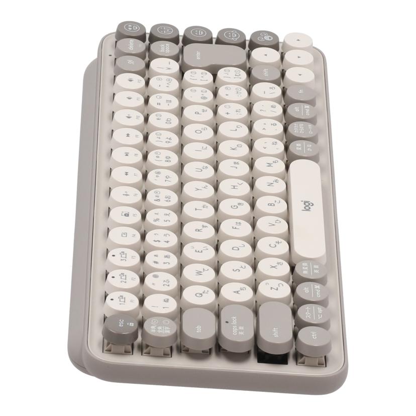 Logicool ロジクール /ワイヤレスキーボード/POP KEYS/K730GY 茶軸//2409GT030SE8/Bランク/62