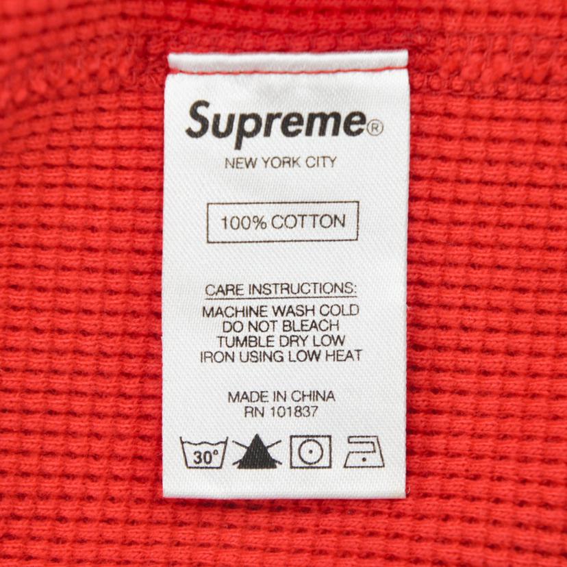 Supreme シュプリーム/Supreme サーマルワッフルロングTシャツ //ABランク/19
