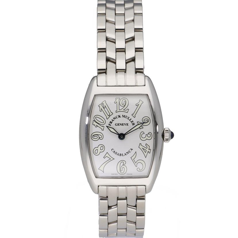 FRANCK MULLER フランク・ミュラー/カサブランカ・ホワイト/レディース/クオーツ/1752QZ//530*/Aランク/92