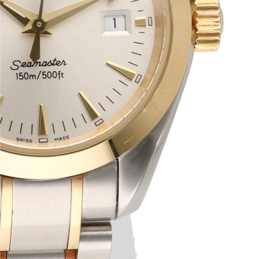 OMEGA オメガ/シーマスター・アクアテラ/SS×YG/レディース/クオーツ/2318.30//592*****/Aランク/94