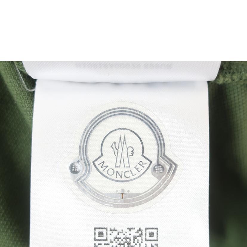 MONCLER モンクレール/ポロシャツ カットソー Sサイズ 876 カーキ//Bランク/65