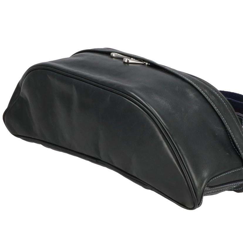 aniary アニアリ/レザーボディバッグ/ネイビー//ABランク/18