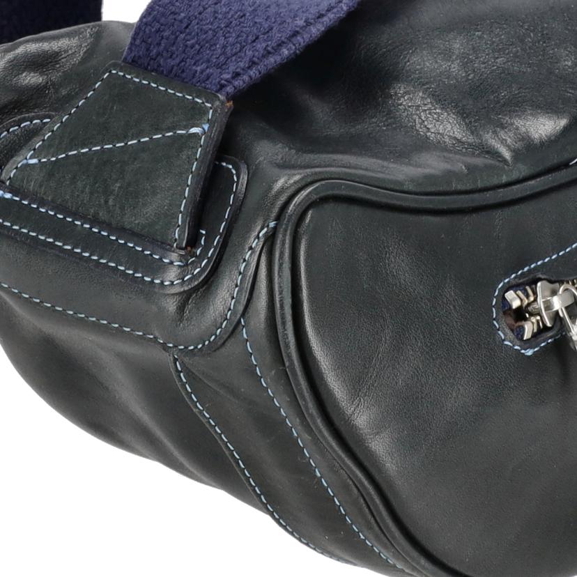 aniary アニアリ/レザーボディバッグ/ネイビー//ABランク/18