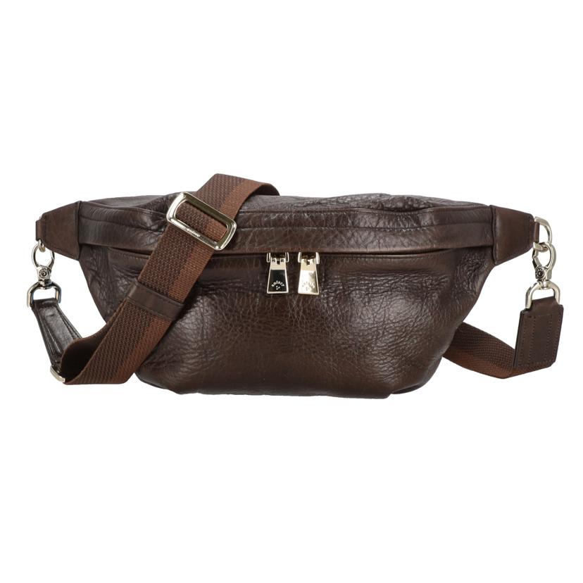 aniary アニアリ/レザーボディバッグ/ブラウン//ABランク/18