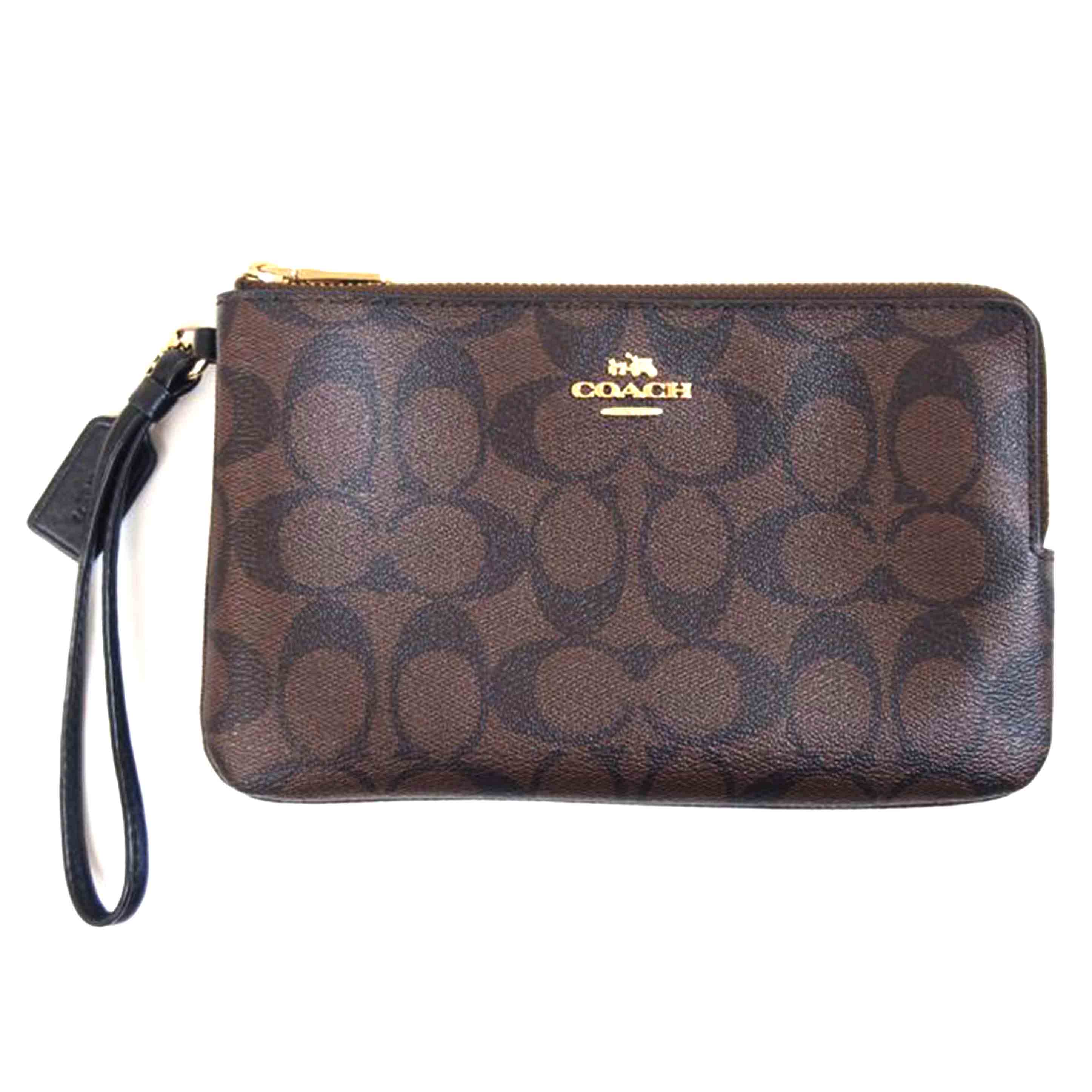 COACH コーチ/ラグジュアリーシグネチャーダブルジップウォレット/F16109//Aランク/71