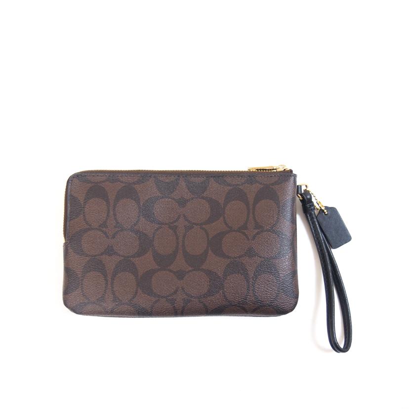 COACH コーチ/ラグジュアリーシグネチャーダブルジップウォレット/F16109//Aランク/71