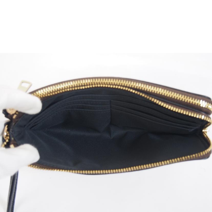 COACH コーチ/ラグジュアリーシグネチャーダブルジップウォレット/F16109//Aランク/71