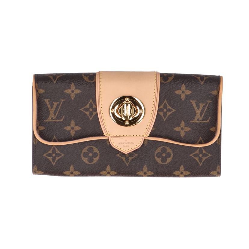 LV/ポルトフォイユ・ボエシ/モノグラム/M63220//CA1***/Aランク/85