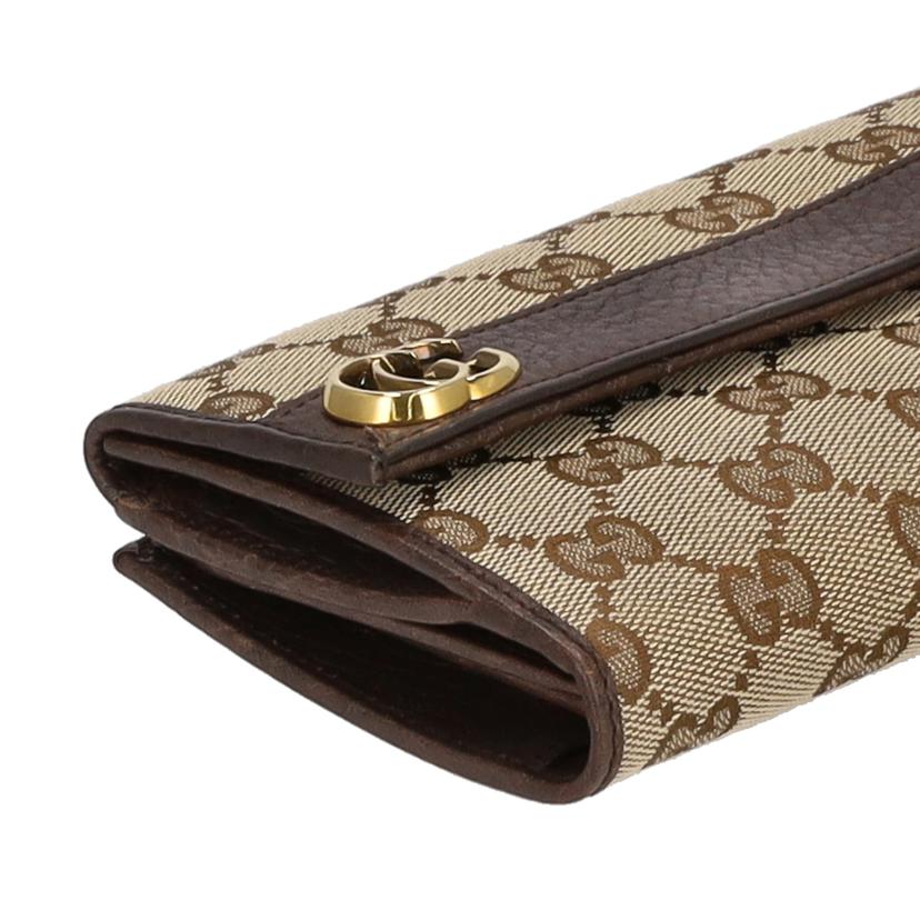 GUCCI グッチ/GG 二つ折り長財布/245758//214*/Aランク/70