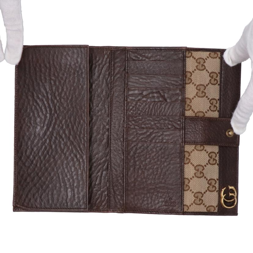 GUCCI グッチ/GG 二つ折り長財布/245758//214*/Aランク/70