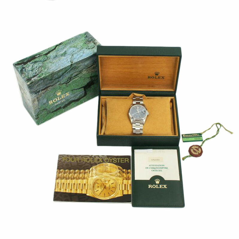 ROLEX ロレックス/オイスターパーペチュアル・デイト・ネイビー/W番/15200//W31****/SAランク/63