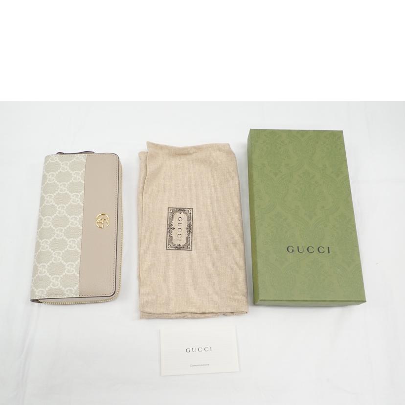 GUCCI GUCCI/GGモーマントラウンドファスナー/456117//214*/Aランク/62