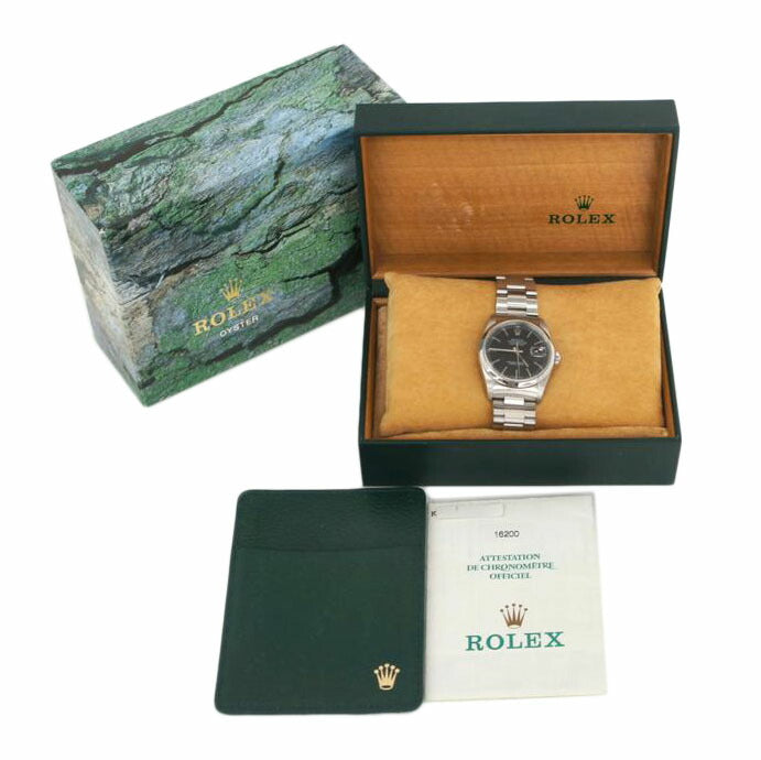 ROLEX ロレックス/デイトジャスト・ブラック/K番/16200//K89**********/SAランク/62