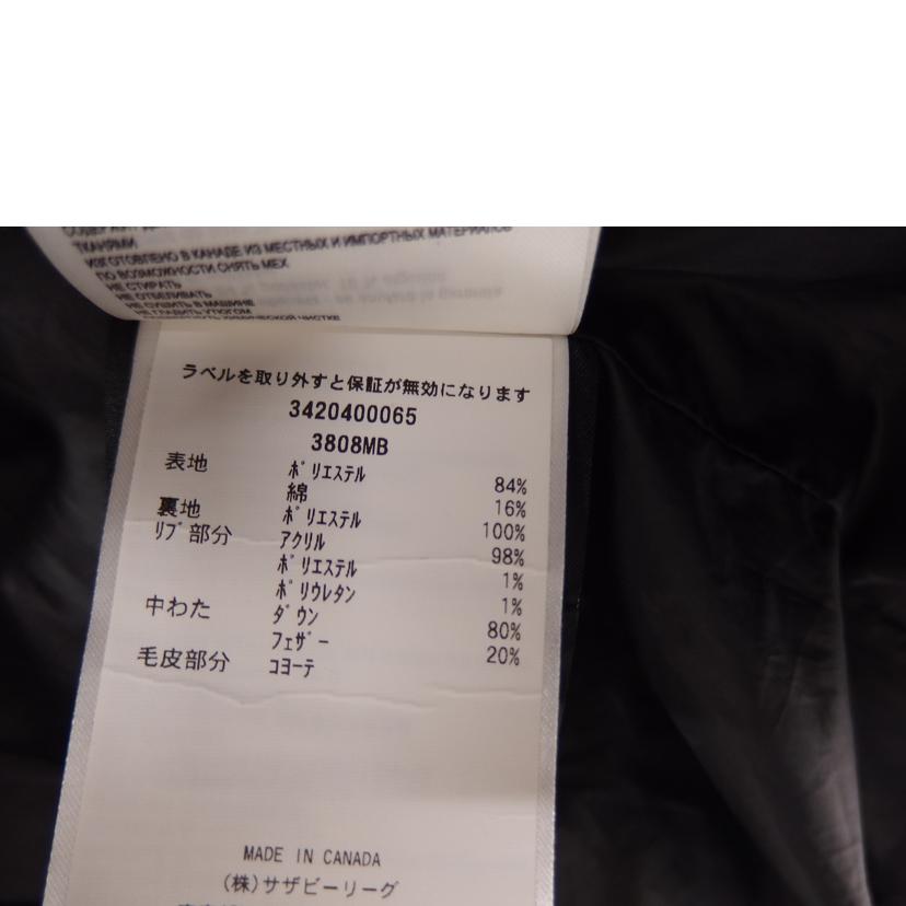 CANADA GOOSE カナダグース/CANADA GOOSEウィンダムパーカ/3808MB//ABランク/82