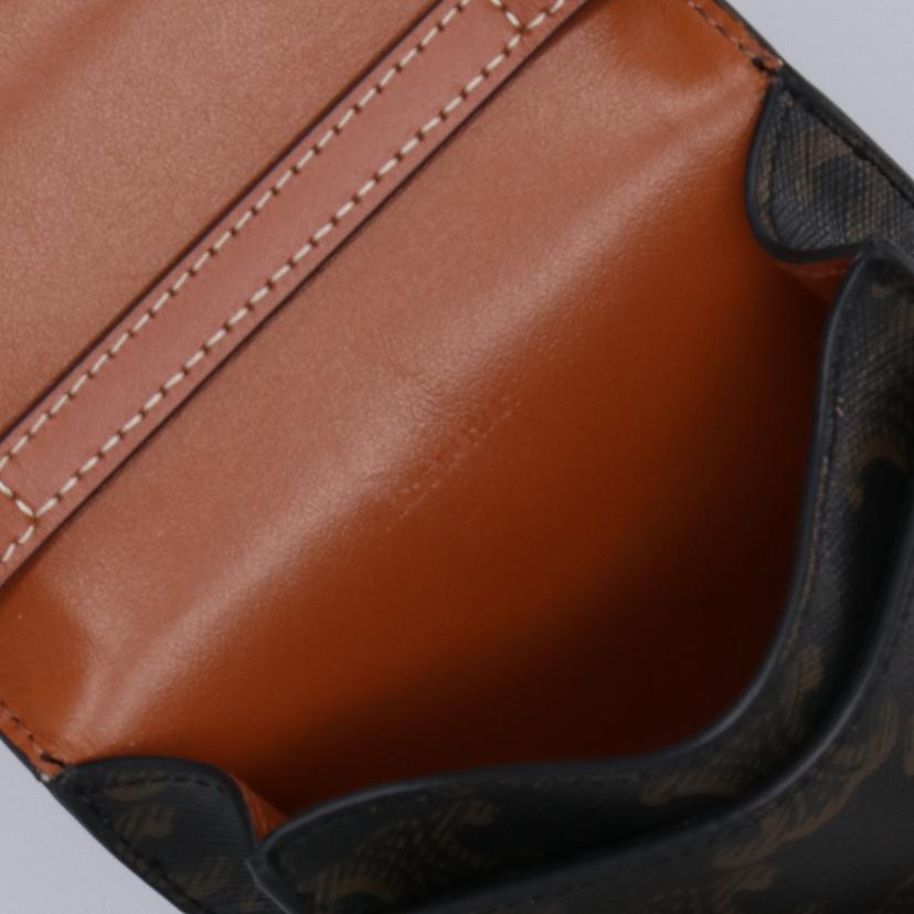 CELINE セリーヌ/トリオンフモバイルポーチ/トリオンフキャンバスタン/10K682DS3.04LU//P.1******/ABランク/09