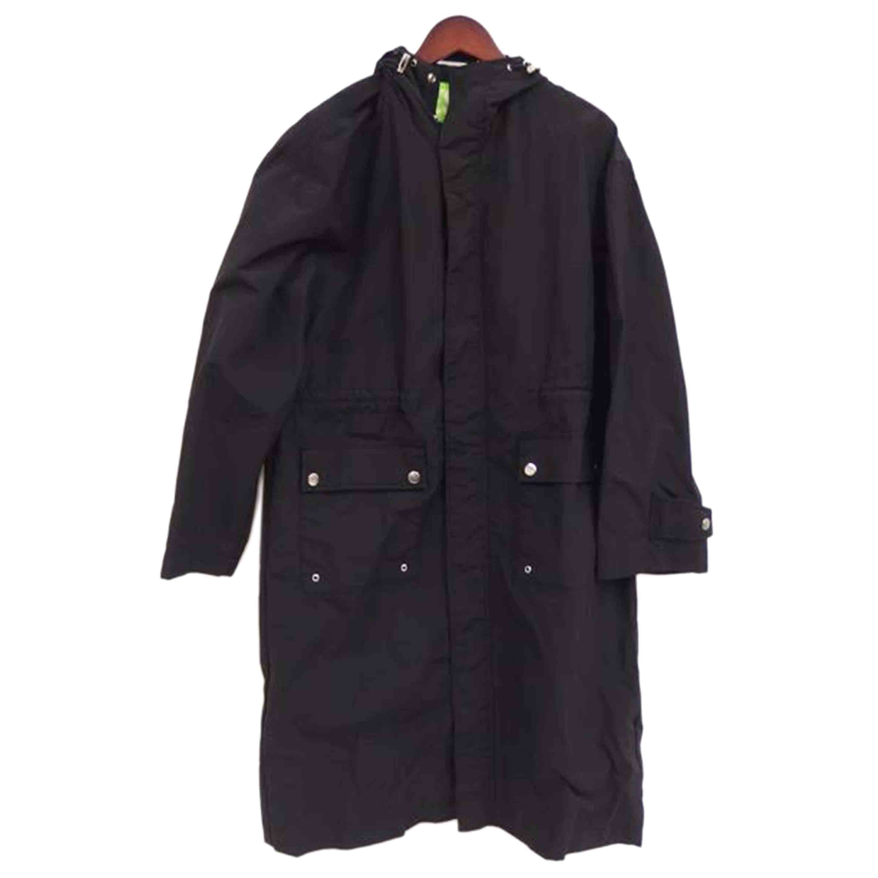 DIESEL ディーゼル/DIESELフーデッドナイロンコート/ブラック//ABランク/82
