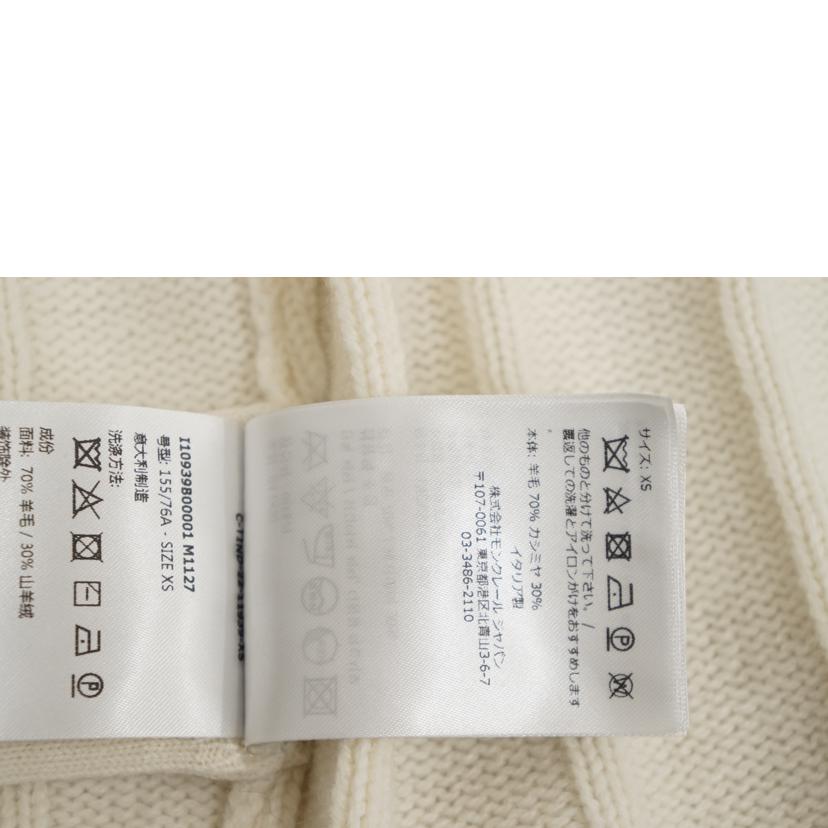 MONCLER モンクレール/ウールカシミアカーディガン/I10939B00001//ABランク/67