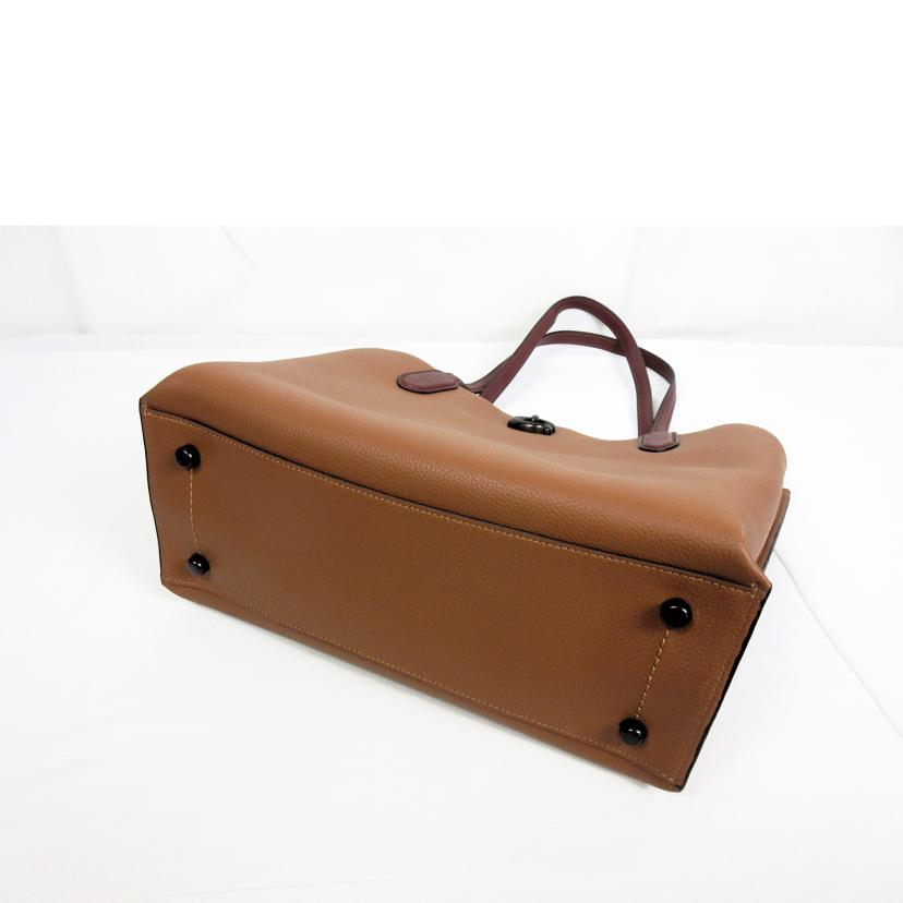 COACH コーチ/ウィロウトート カラーブロックウィズシグネチャー/C0692//202*/Aランク/70