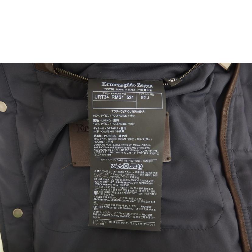 Ermenegildo Zegna エルメネジルドゼニア/ZEGNAダウンジャケット/URT34 RMS1 531//ABランク/82