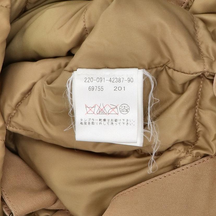 MONCLER モンクレール/ダウンジャケット/キャメル//Bランク/18